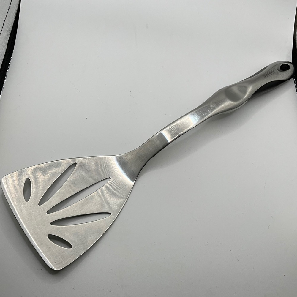 Vintage‎ Leifheit Stainless Steel Slotted Spatula Turner Kitchen Utensil
